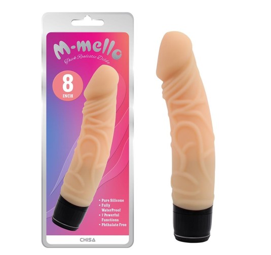 Wibrator realistyczny penis członek 19cm 7 trybów